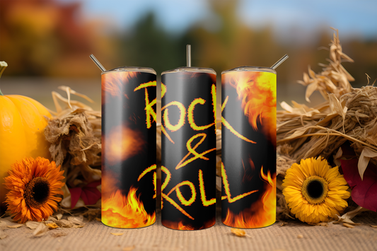 20 oz Rock and Roll Tumbler